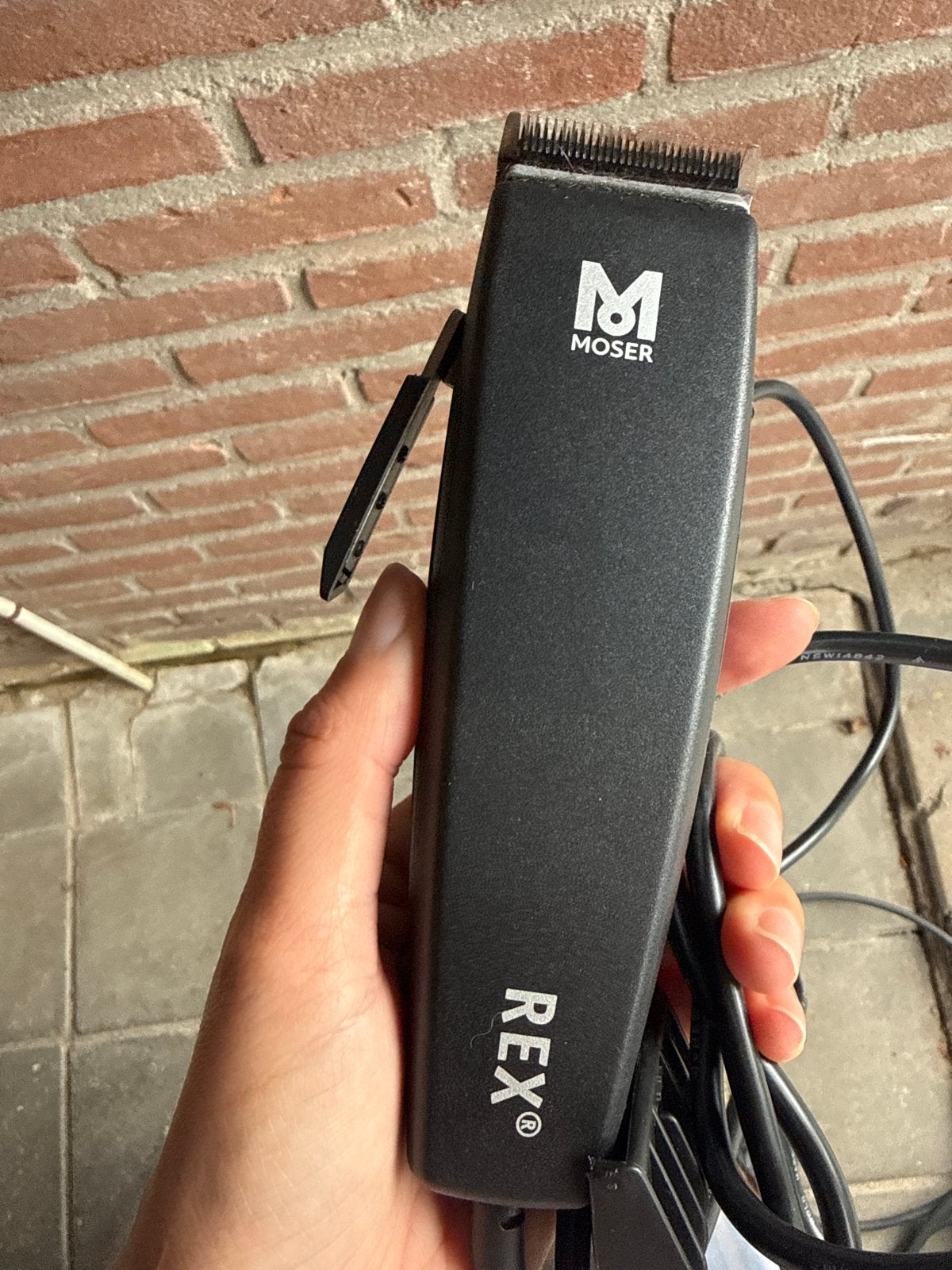 Moser Rex Type 1230 Tondeuse - Made in Germany, Ophalen of Verzenden, Gebruikt, Scheren en Epileren