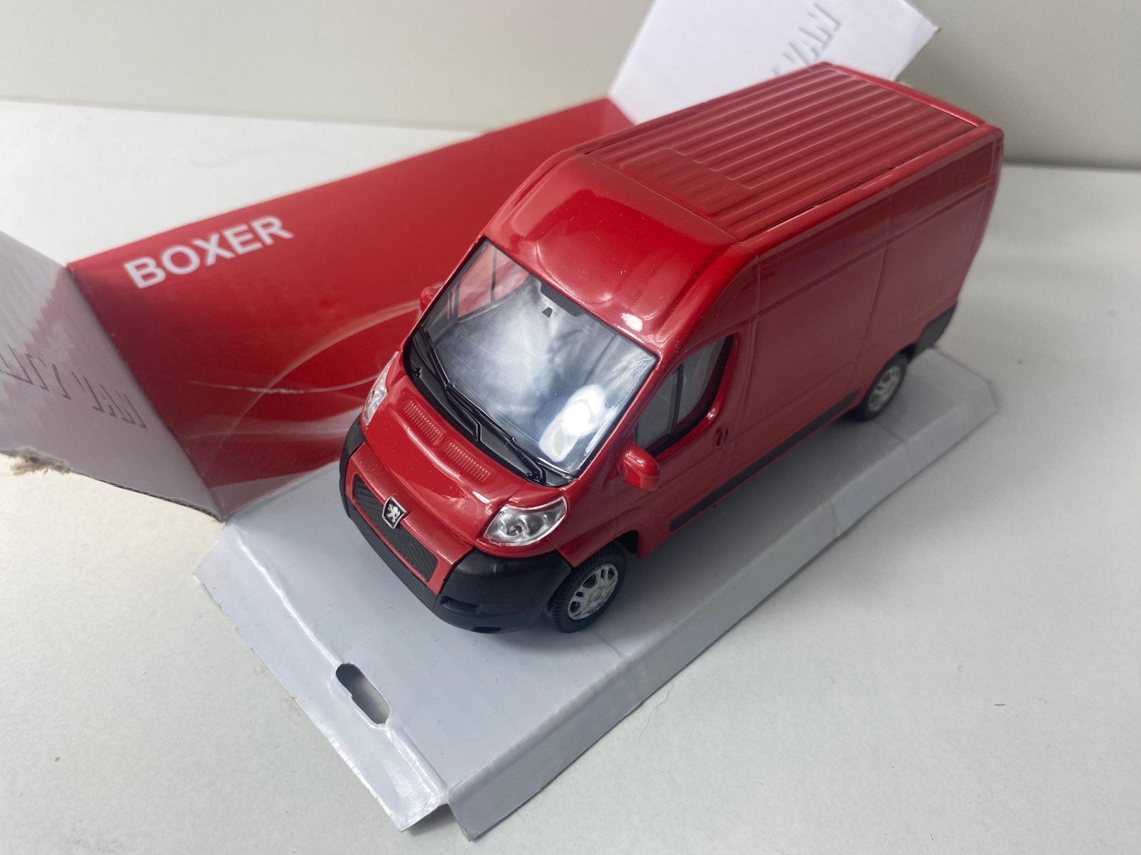 1:43 Peugeot BOXER-gesloten bestel-in OVP-rare, Ophalen of Verzenden, Nieuw, Bus of Vrachtwagen, Overige merken