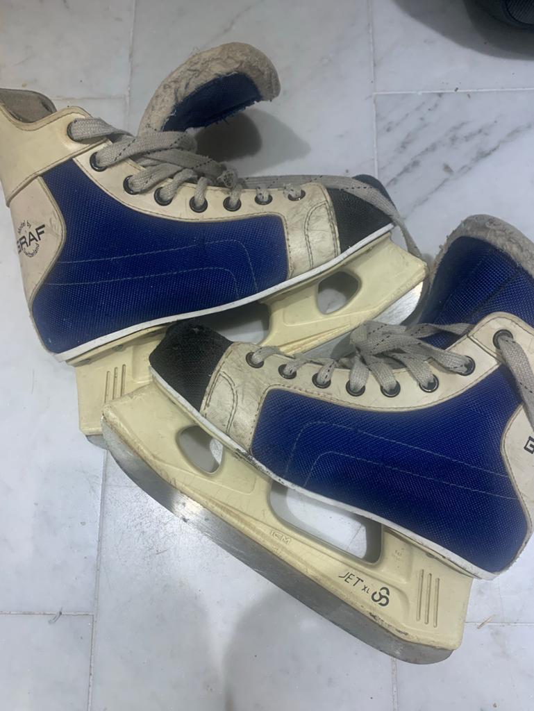 Graf ijshockey schaatsen mt 37,5/38, Ophalen of Verzenden, Gebruikt, IJshockeyschaatsen, Overige merken