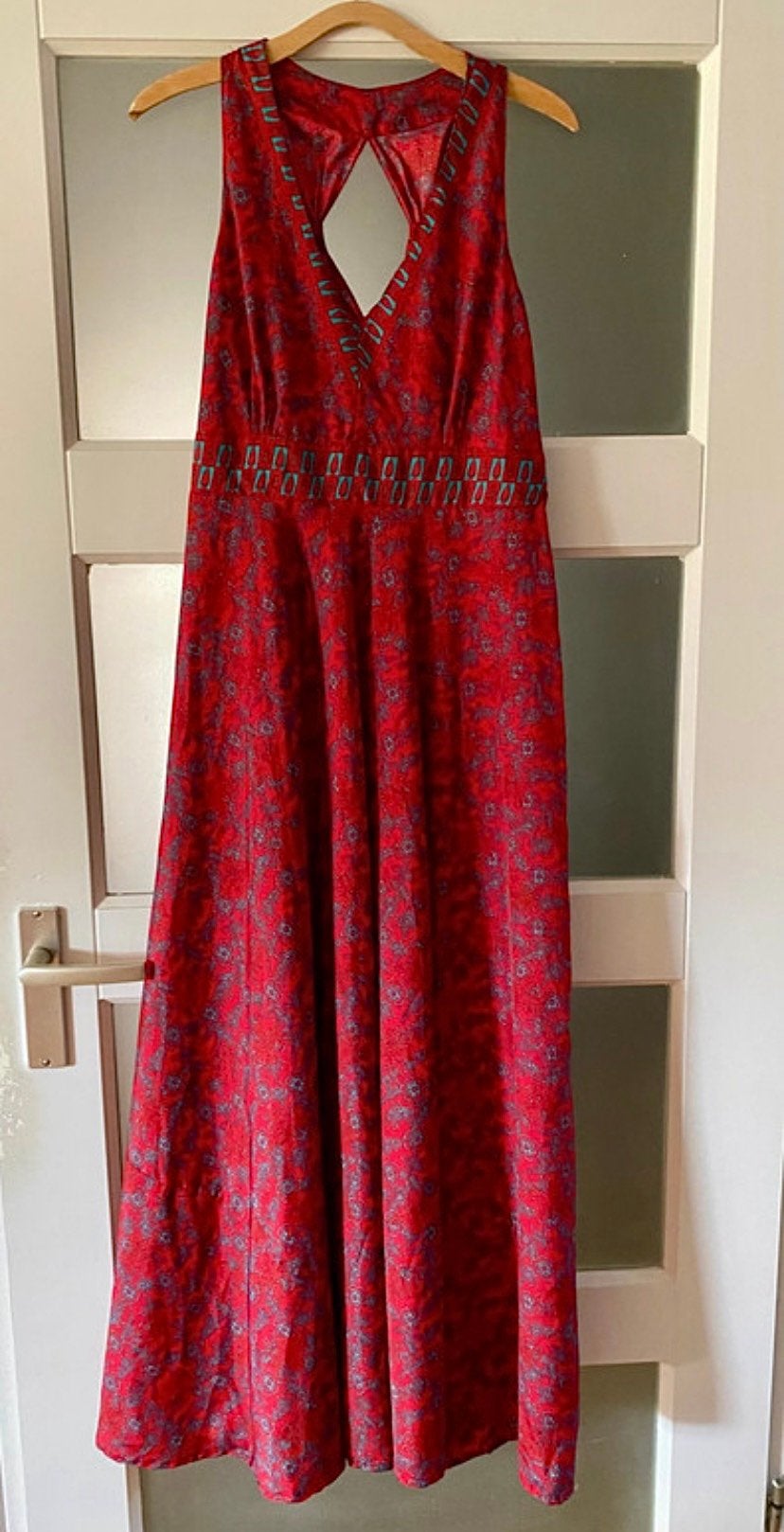 Aller Simplement maxi jurk  | Boho | Maat L/XL, Maat 38/40 (M), Ophalen of Verzenden, Zo goed als nieuw, Rood