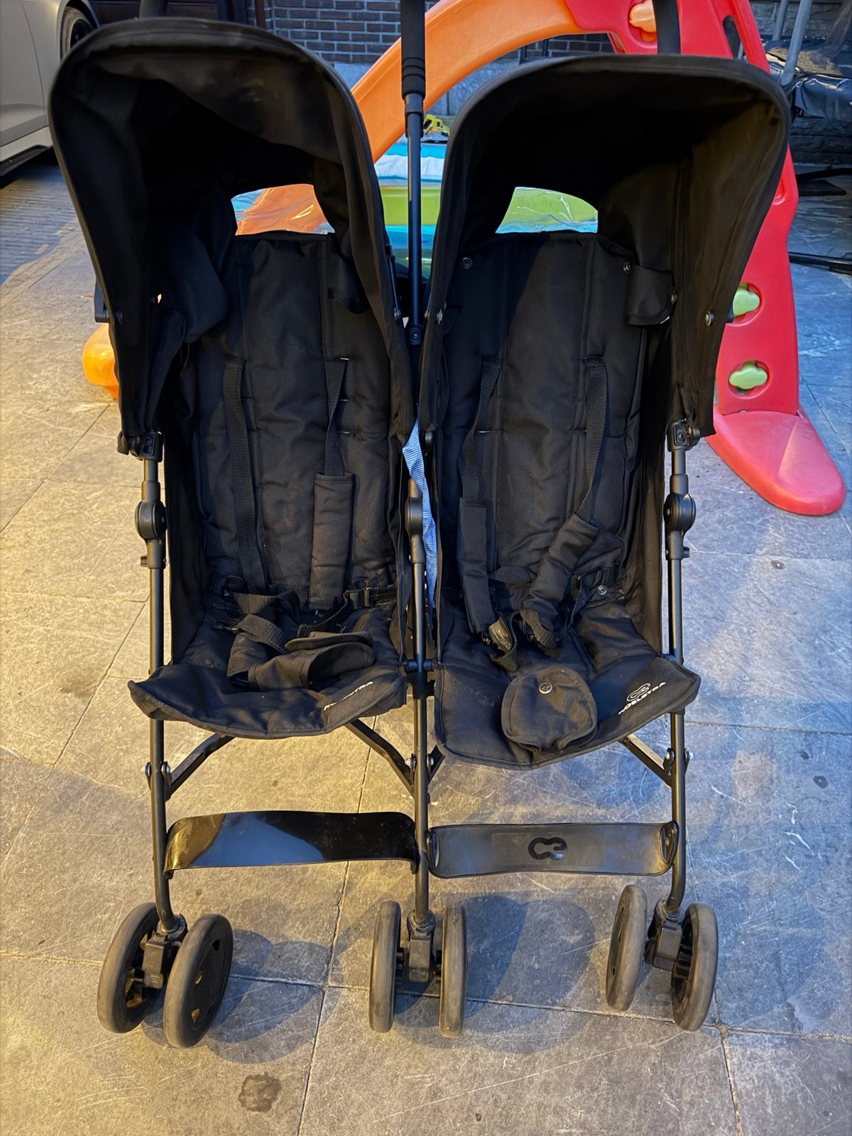 Koelstra duo buggy voor tweeling - ideaal voor vakantie, Ophalen, Gebruikt, Koelstra, Duomodel