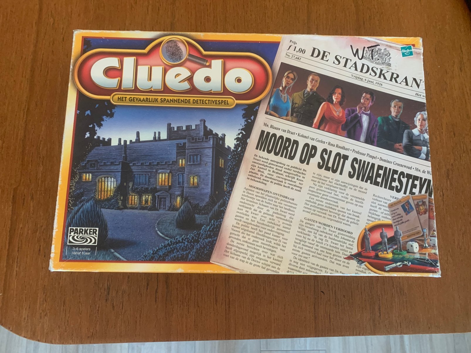 Cluedo, Hobby en Vrije tijd, Gezelschapsspellen | Bordspellen, Drie of vier spelers, Ophalen, Gebruikt