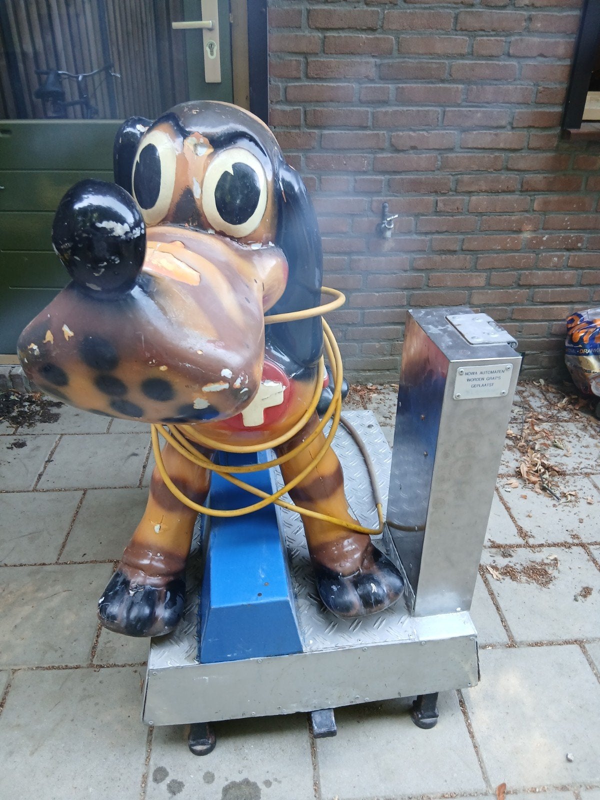 Pluto kinderattractie, Ophalen of Verzenden, Goofy of Pluto, Beeldje of Figuurtje