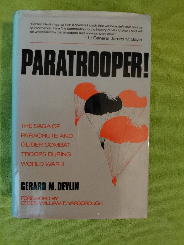 Paratrooper, Ophalen of Verzenden, Gerard m. Devlin, Overige onderwerpen, Tweede Wereldoorlog