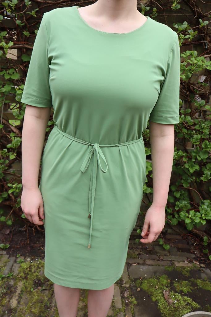 Jurk Lilytime maat M travelstof, Kleding | Dames, Jurken, Maat 38/40 (M), Ophalen of Verzenden, Knielengte, Gedragen