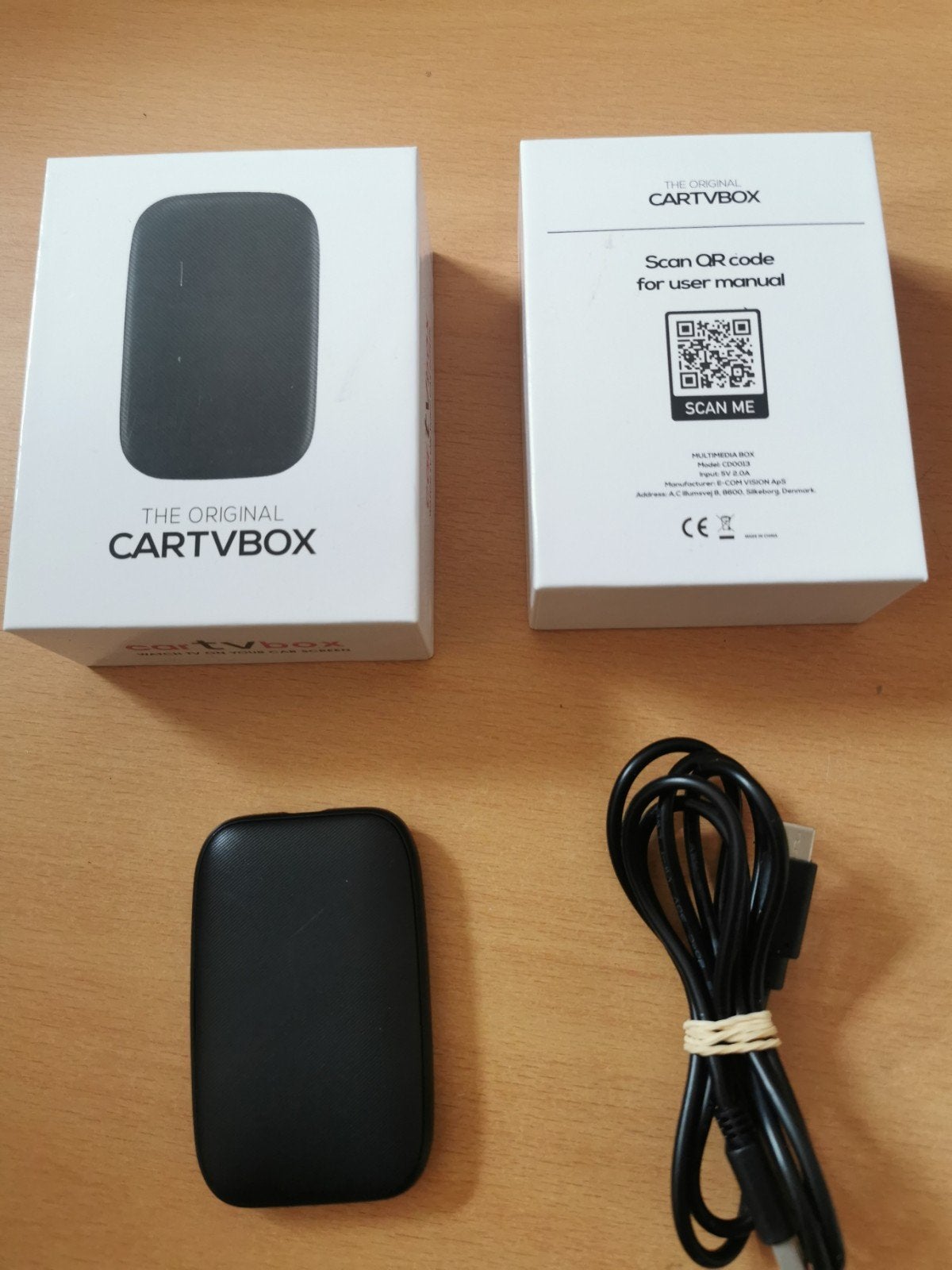Cartvbox Draadloze AI Box voor Apple CarPlay & Android Auto, Ophalen of Verzenden, Zo goed als nieuw