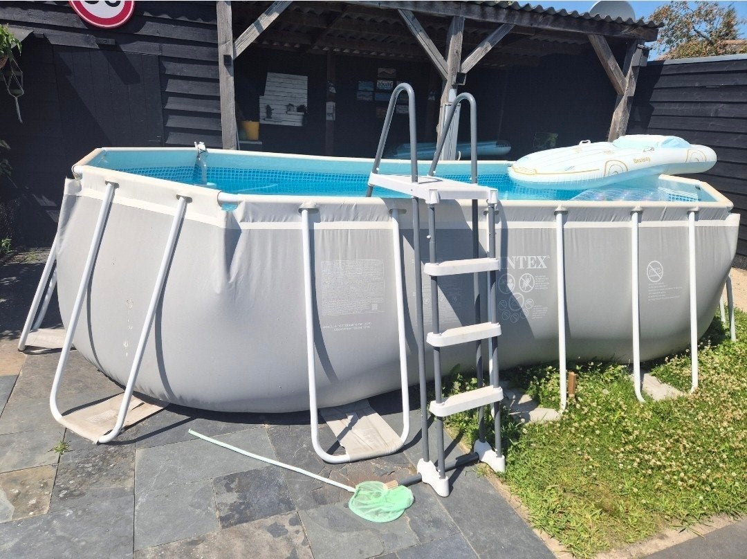 Intex Opzetzwembad - 503x274x122 cm - Zo goed als nieuw, Ophalen of Verzenden