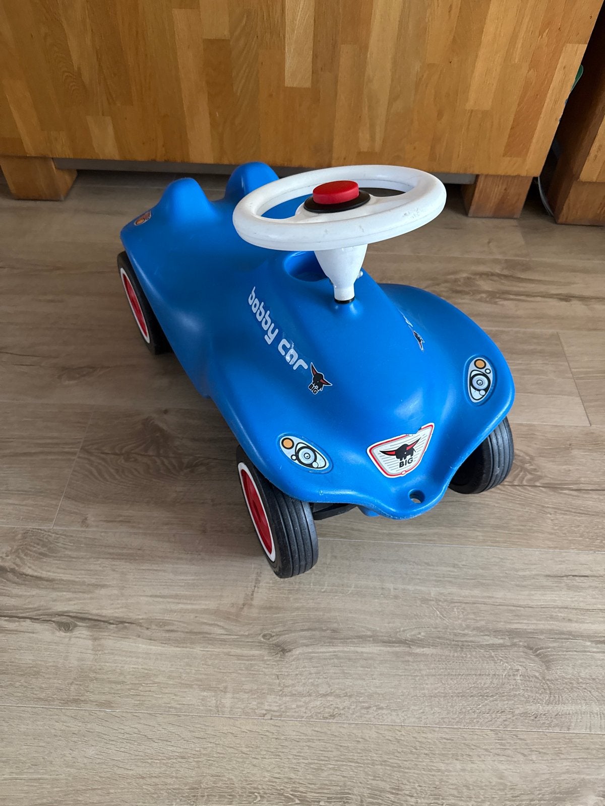 BIG Bobby Car Classic Blauw Loopauto, Ophalen, Gebruikt, Loopvoertuig