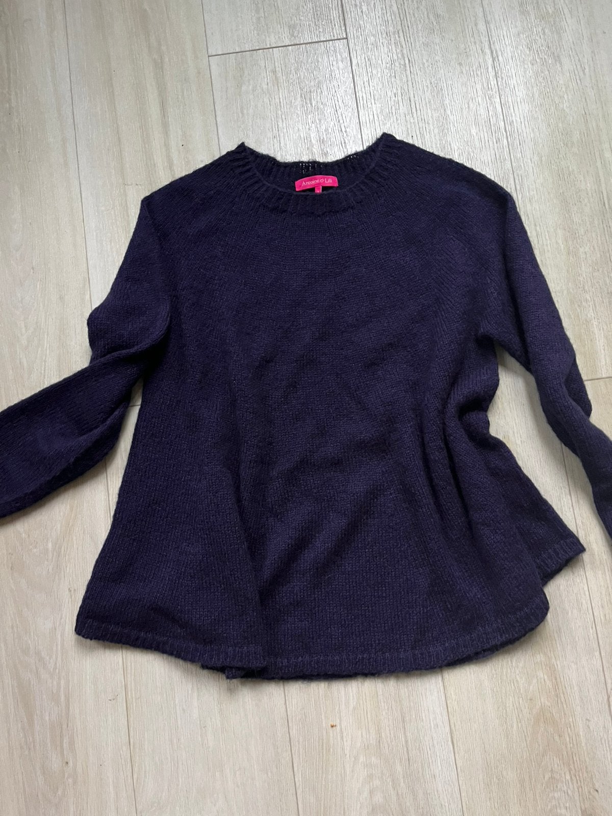 Antoine & Lily donkerpaarse trui nieuw xl, Kleding | Dames, Ophalen of Verzenden, Zo goed als nieuw, Maat 46/48 (XL) of groter