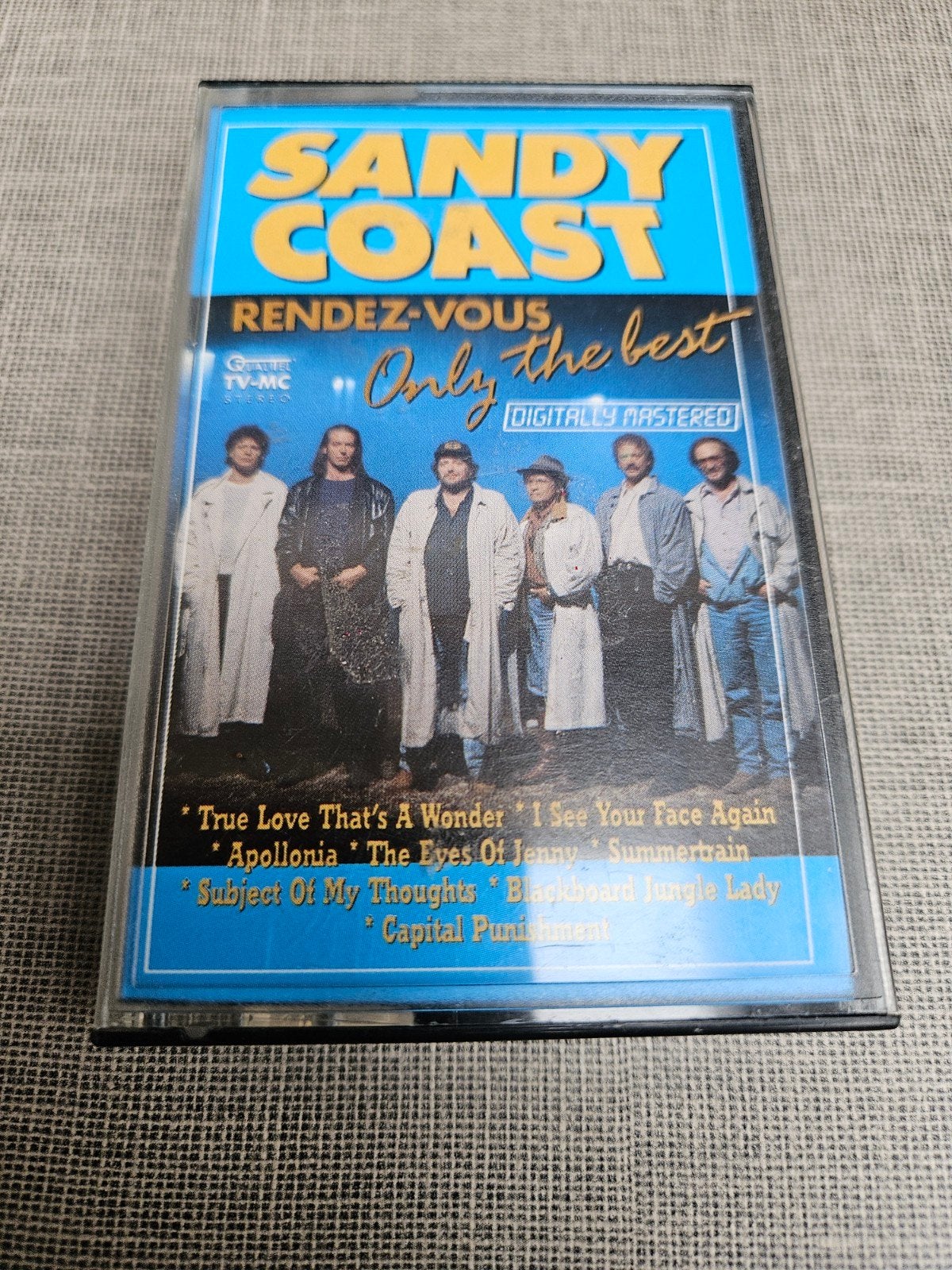 Sandy Coast - Rendez-Vous "Only the best" (Cassette), 1 bandje, Ophalen of Verzenden, Zo goed als nieuw, Voorbespeeld
