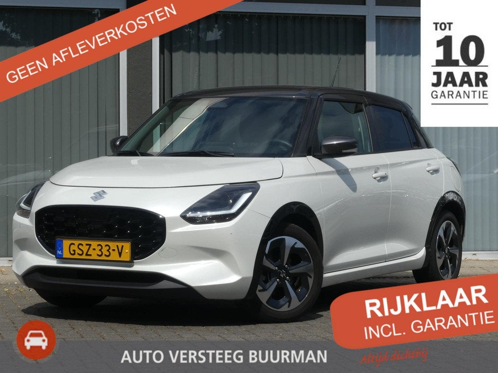 Suzuki Swift Style 1.2 Smart Hybrid 85PK CVT Automaat Two-To, Auto's, Suzuki, 12 maanden, 400 kg, Origineel Nederlands, Bedrijf