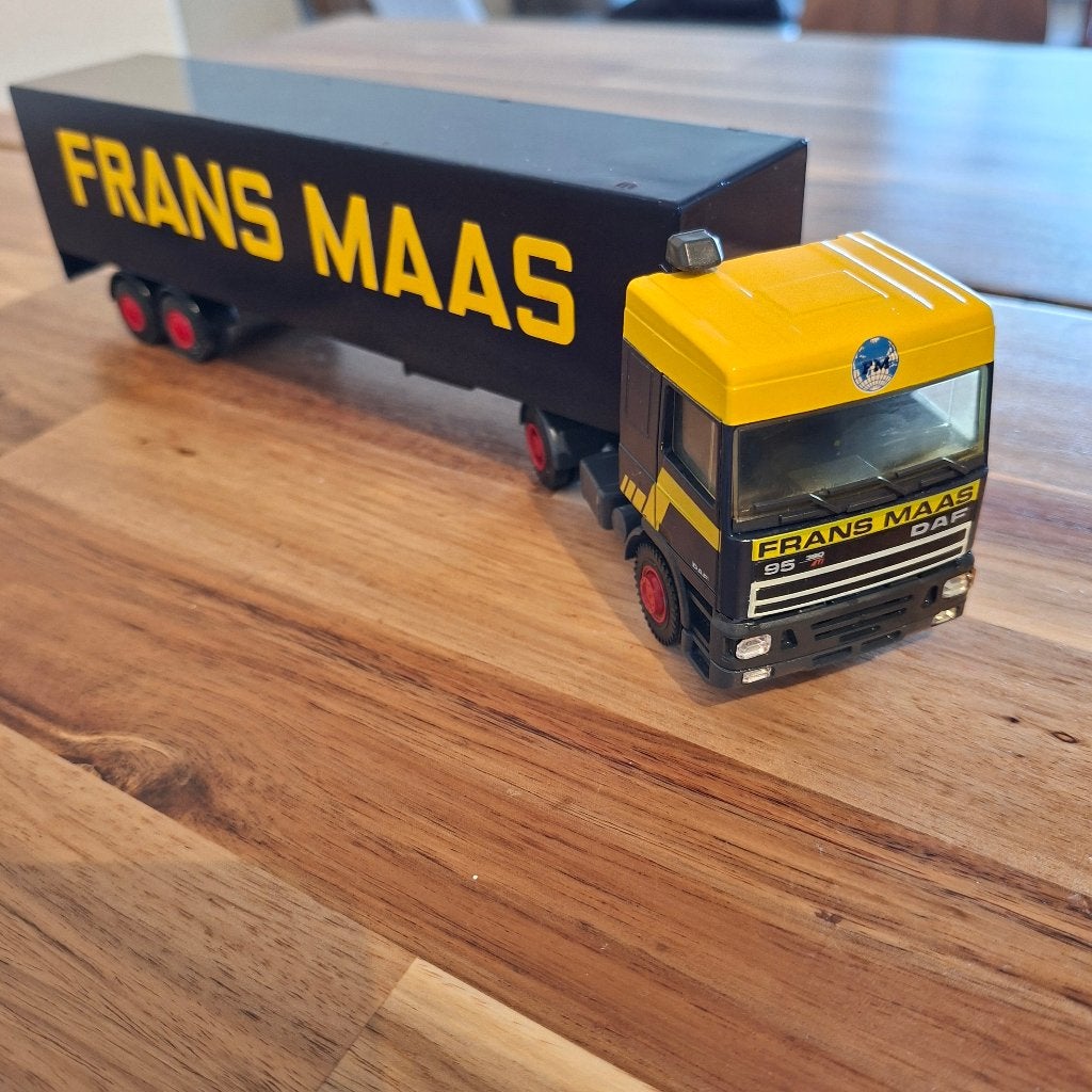 FRANS MAAS CBN 95 DAF SP CAB EVT OOK LOSSE TRUCK N.ST., Verzenden, Zo goed als nieuw, Bus of Vrachtwagen, Lion Toys