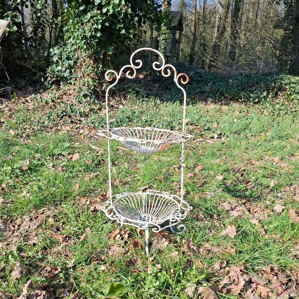 Grote gietijzeren etagere, Huis en Inrichting, Woonaccessoires | Etagères, Ophalen of Verzenden