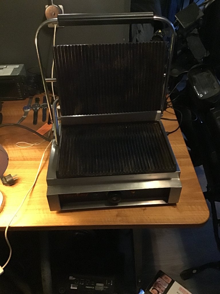 Caterchef grill, Ophalen, Gebruikt