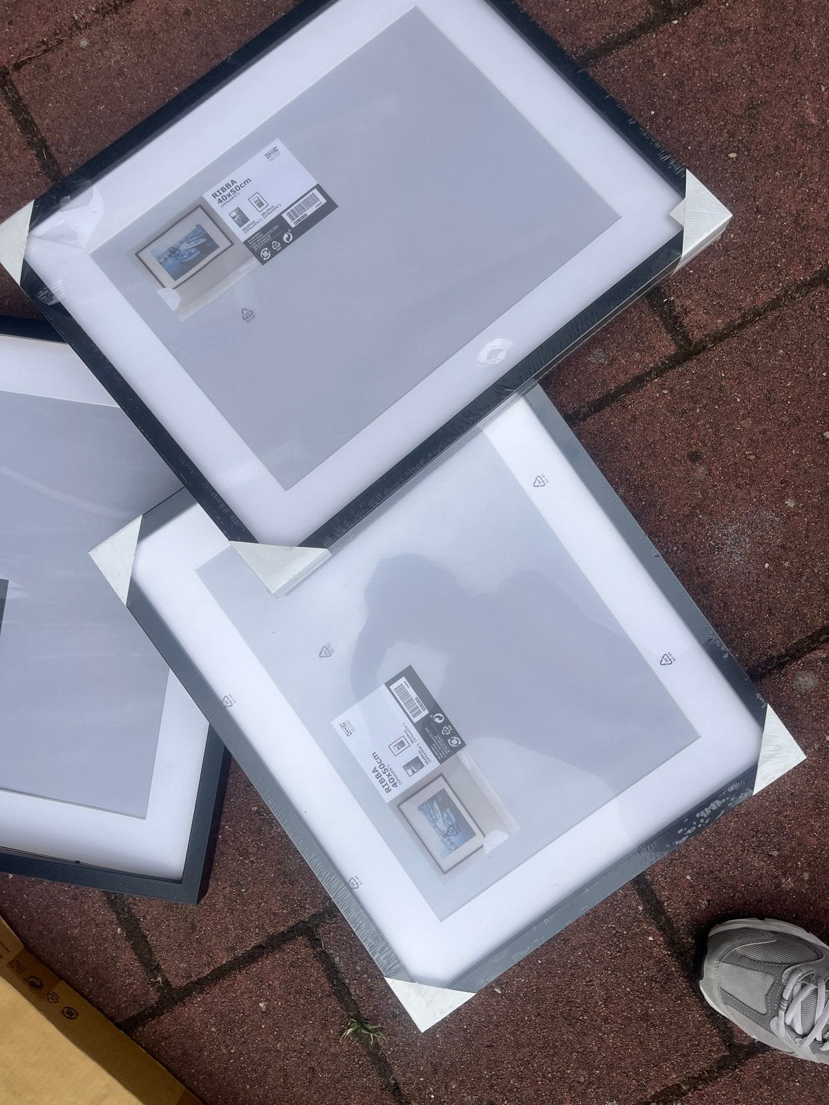 Nieuwe IKEA RIBBA fotolijsten 40x50cm (set van 2), Huis en Inrichting, Woonaccessoires | Lijsten, Nieuw, Ophalen of Verzenden
