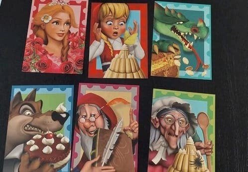 6 EFTELING ANSICHT KAARTEN, Ophalen of Verzenden, Nieuw, Gebruiksvoorwerp
