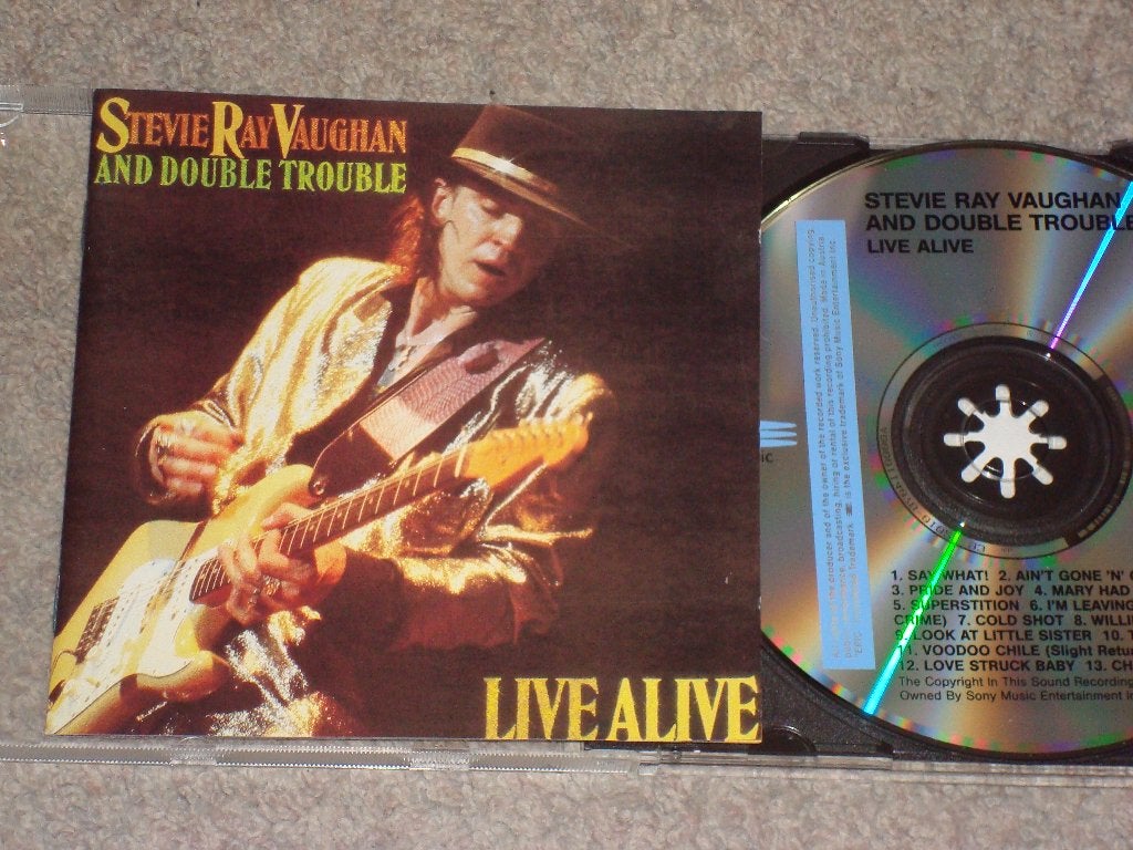 Stevie Ray Vaughan and double trouble..Live alive.., Ophalen of Verzenden, Zo goed als nieuw, Blues