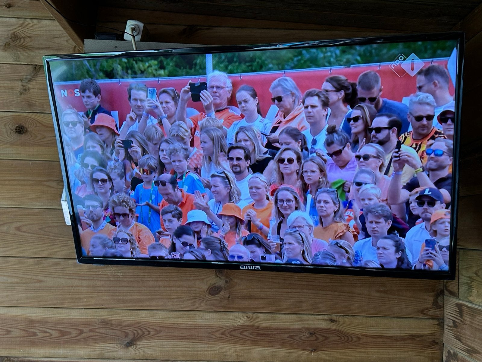 Aiwa 40 inch Smart TV, Gebruikt, 50 Hz, 100 cm of meer, Smart TV