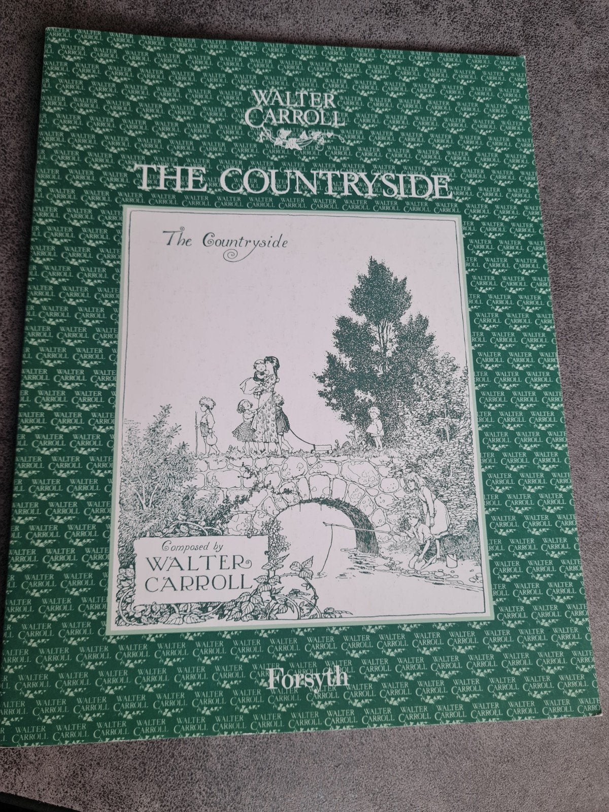 Walter Carroll - The Countryside bladmuziek voor piano, Gebruikt, Klassiek, Ophalen of Verzenden, Artiest of Componist