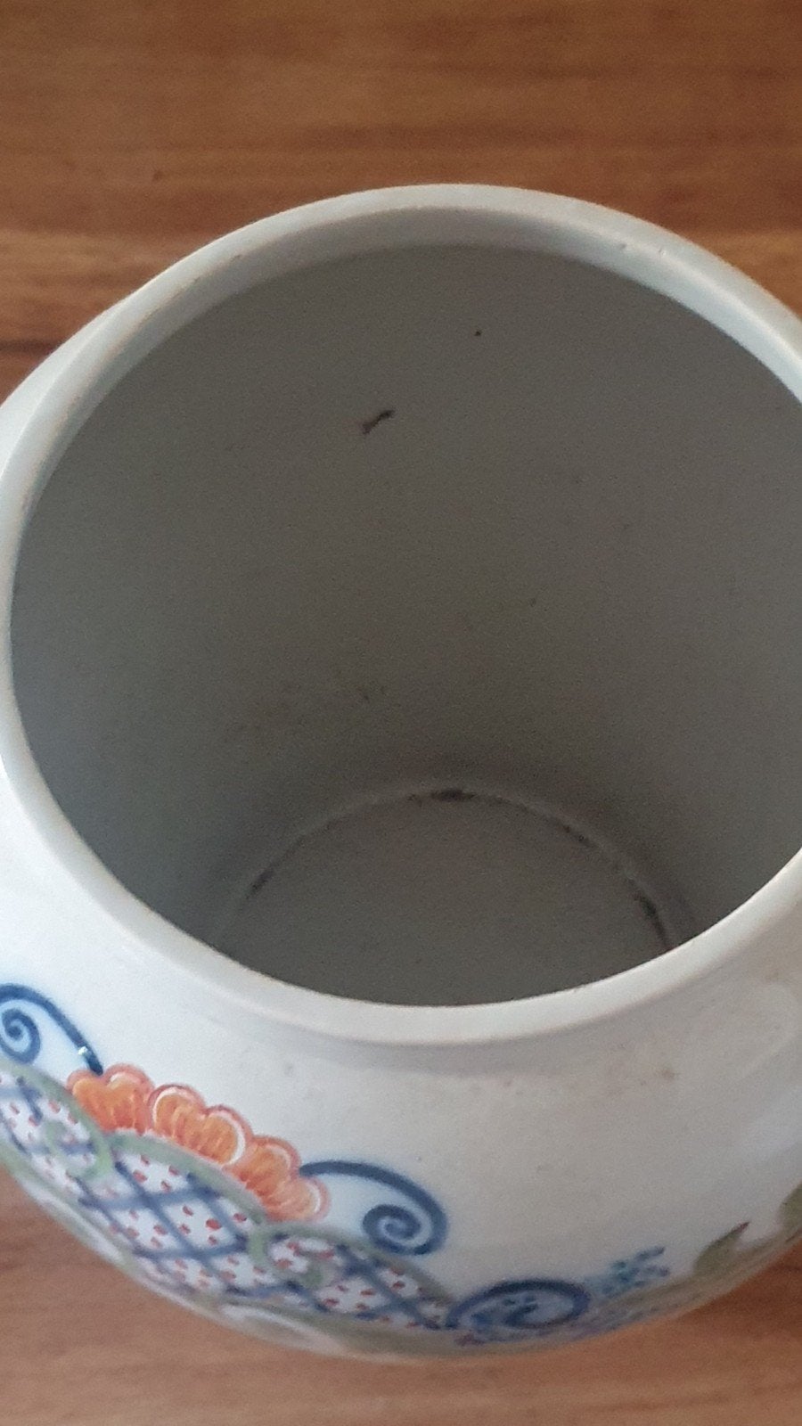 Grote Friese Tabakspot Altena Makkum met Messing deksel 30cm, Ophalen
