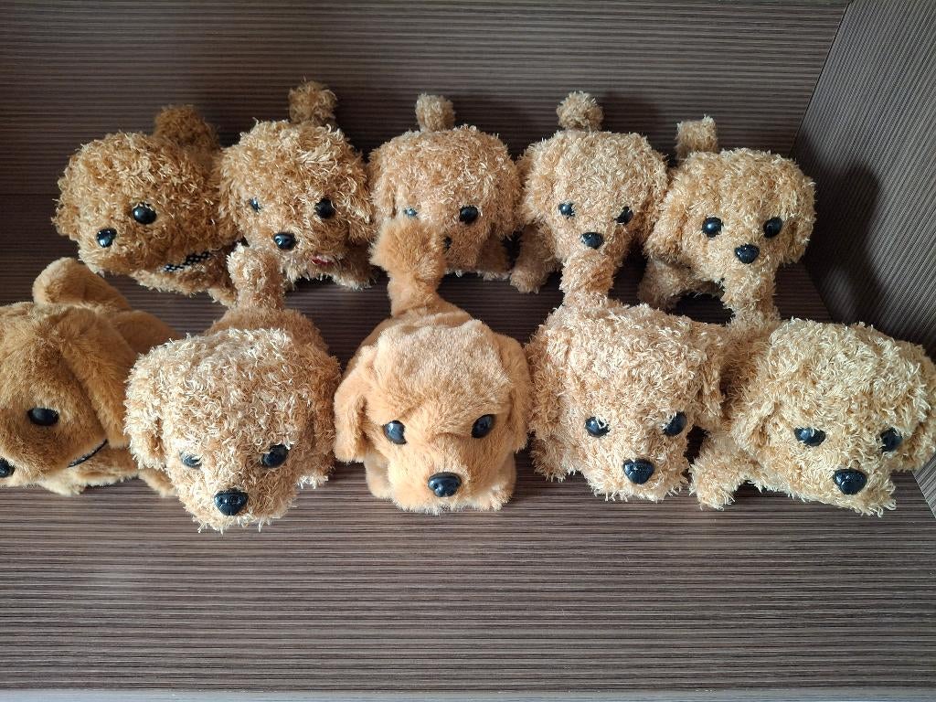 Blaffende en lopende elektrische hondjes 7,99 p/s  3 = 20.00, Ophalen of Verzenden, Nieuw, Hond, Klein (minder dan 20 cm)