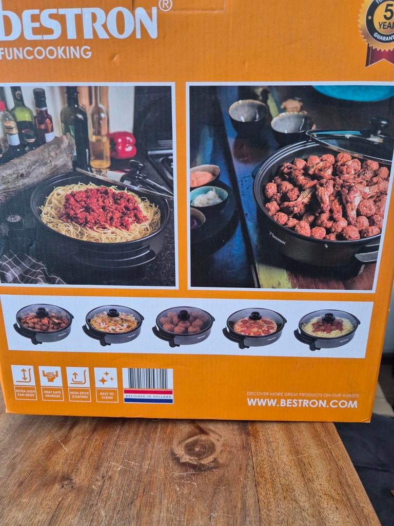 Nieuwe elektrische hapjespan, Ophalen of Verzenden, Nieuw