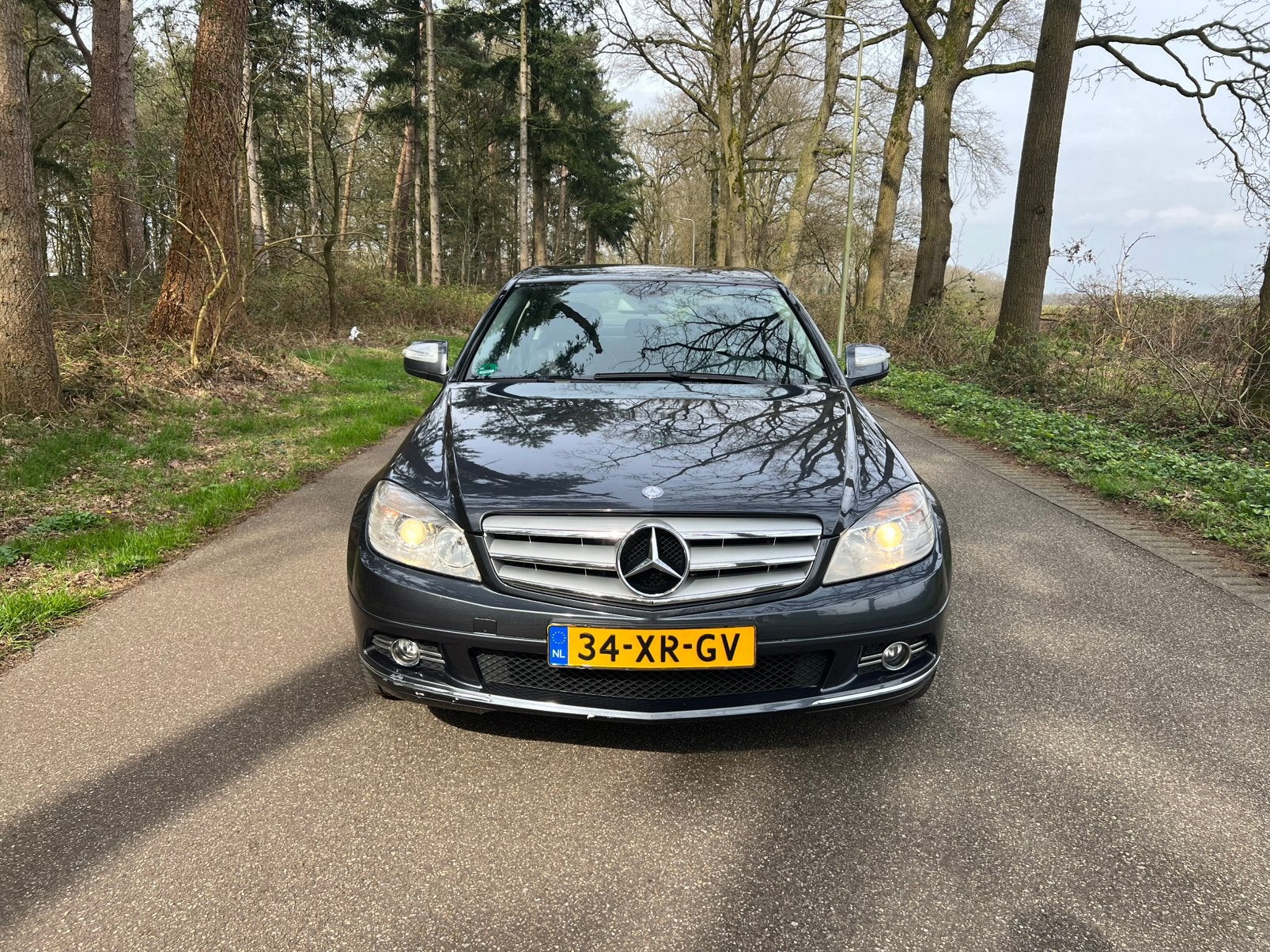 Mercedes-Benz C-Klasse 2.2 CDI C220 2007 YOUNGTIMER NW APK, Auto's, Achterwielaandrijving, 1800 kg, Origineel Nederlands, 1485 kg