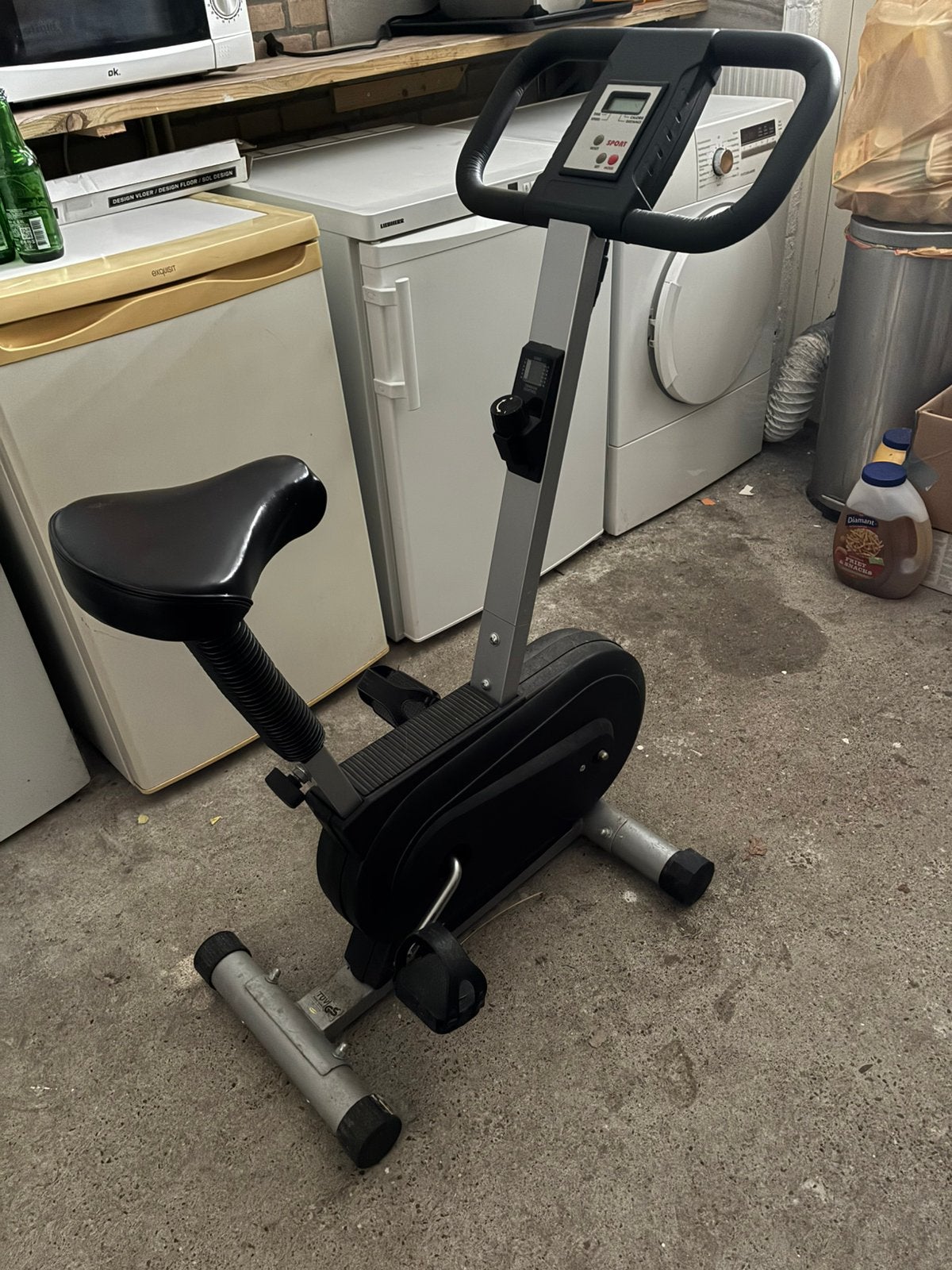 Hometrainer, Ophalen, Gebruikt, Aluminium, Hometrainer
