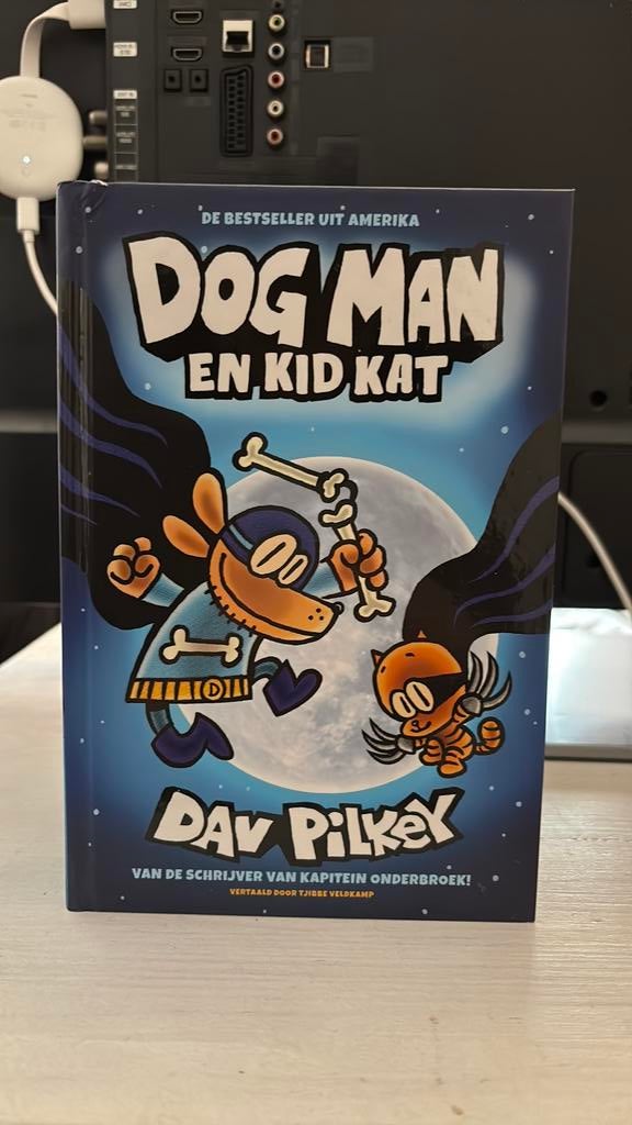 Dog Man en Kid Kat - Goede staat!, Ophalen of Verzenden, Nieuw, Cartoons