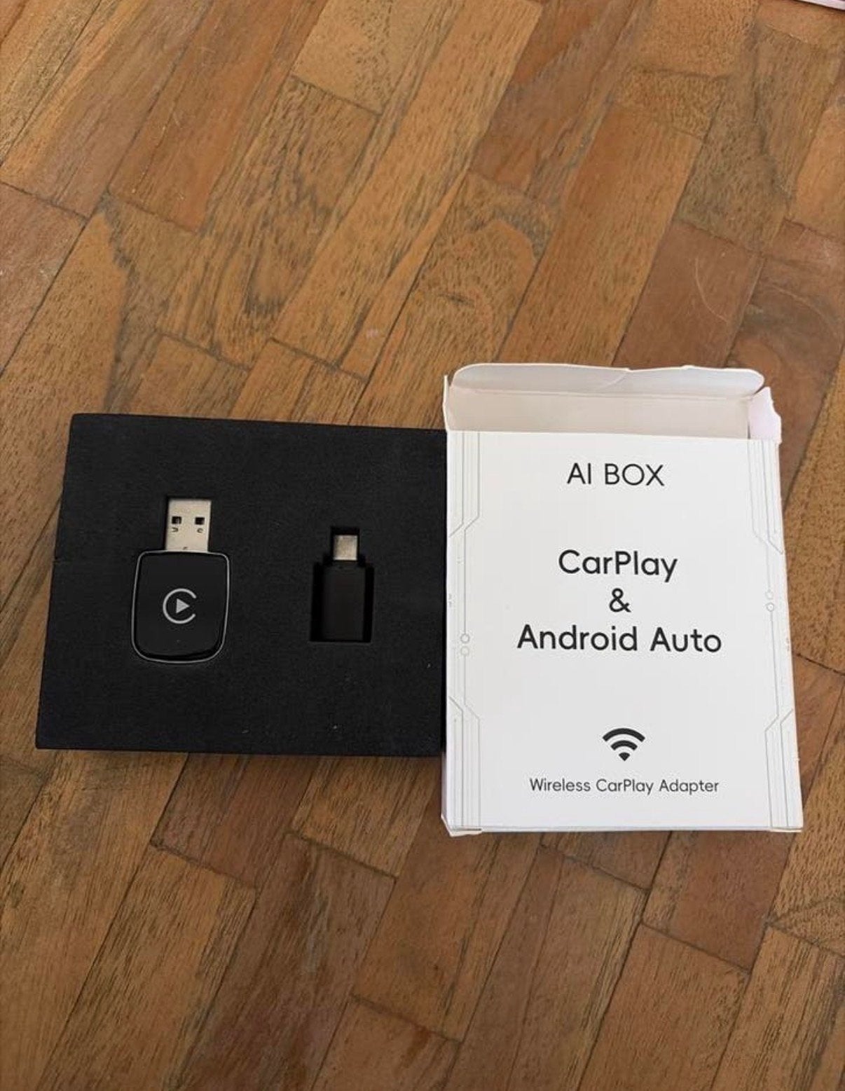 Wireless draadloos CarPlay & Android Auto Adapter, Auto diversen, Auto-accessoires, Zo goed als nieuw, Ophalen of Verzenden