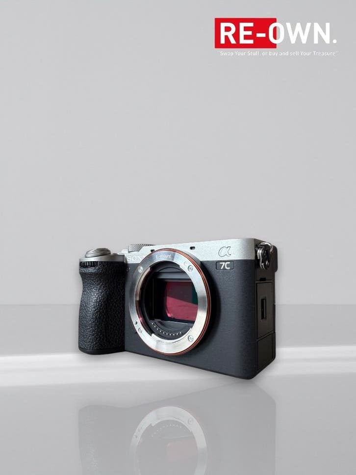 Sony A7C II Silver | Full-Frame | Nette Staat | Garantie, Audio, Tv en Foto, Accu, Gebruikt, ,, Sony