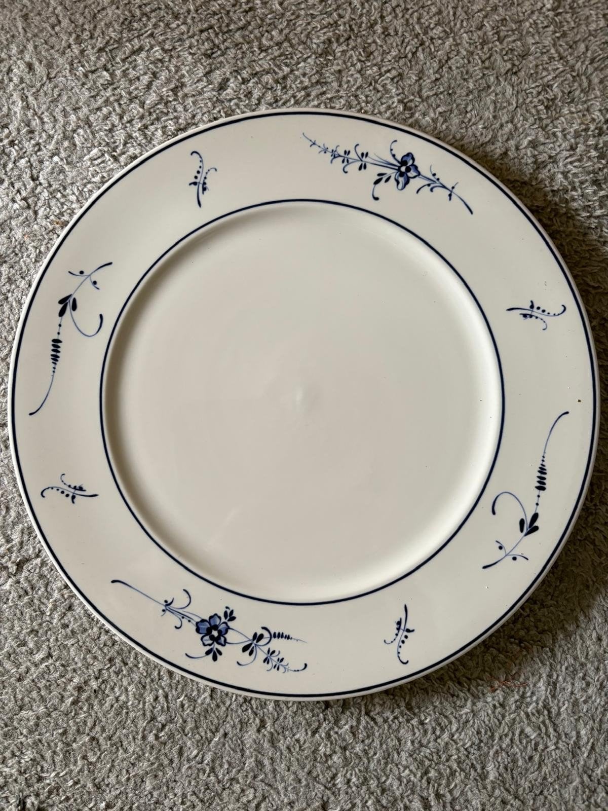 Villeroy & Boch Vieux Luxembourg bord 30 cm, Gebruikt, Klassiek, Villeroy & Boch, Ophalen of Verzenden
