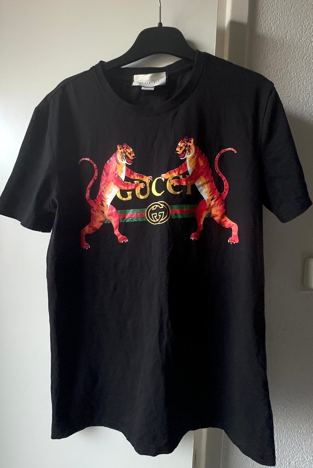 Gucci shirt Maat M, Kleding | Dames, Ophalen of Verzenden, Zo goed als nieuw, Maat 38/40 (M), Korte mouw