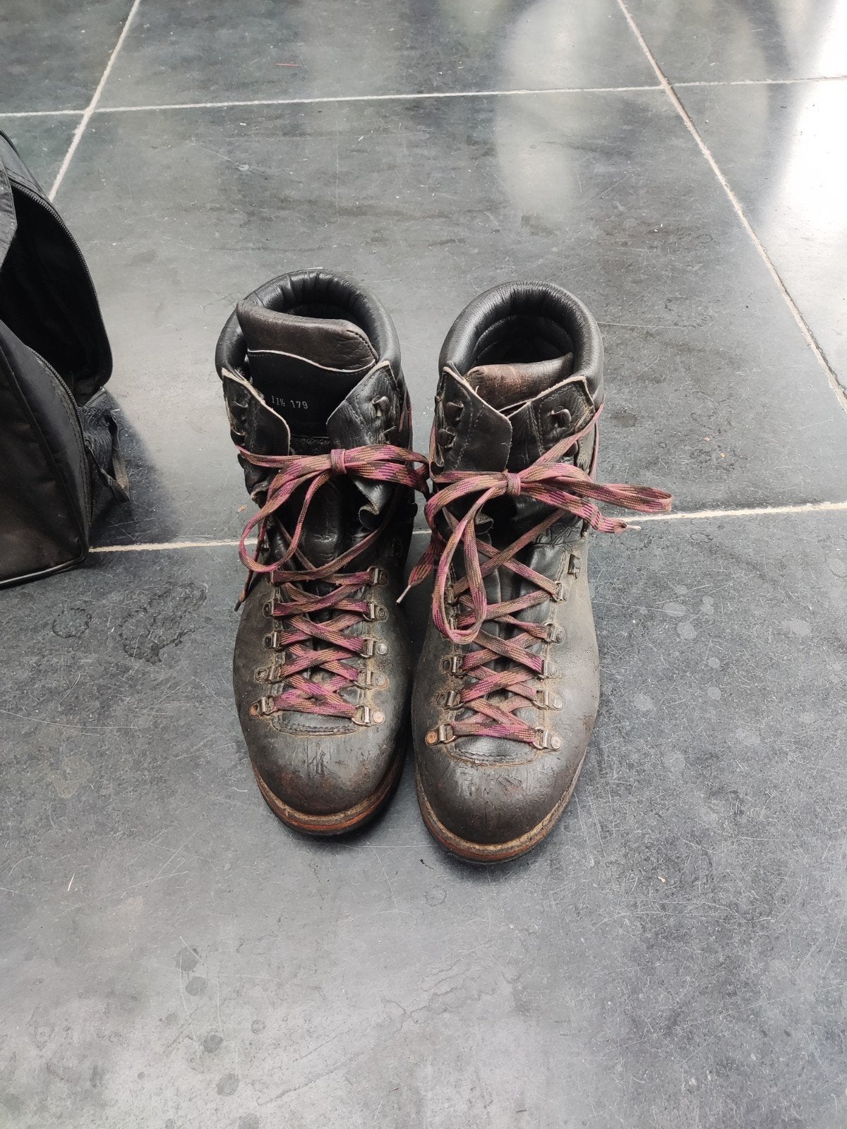 Hanwag leren bergschoenen 46,5, Ophalen of Verzenden, Gebruikt, Schoenen