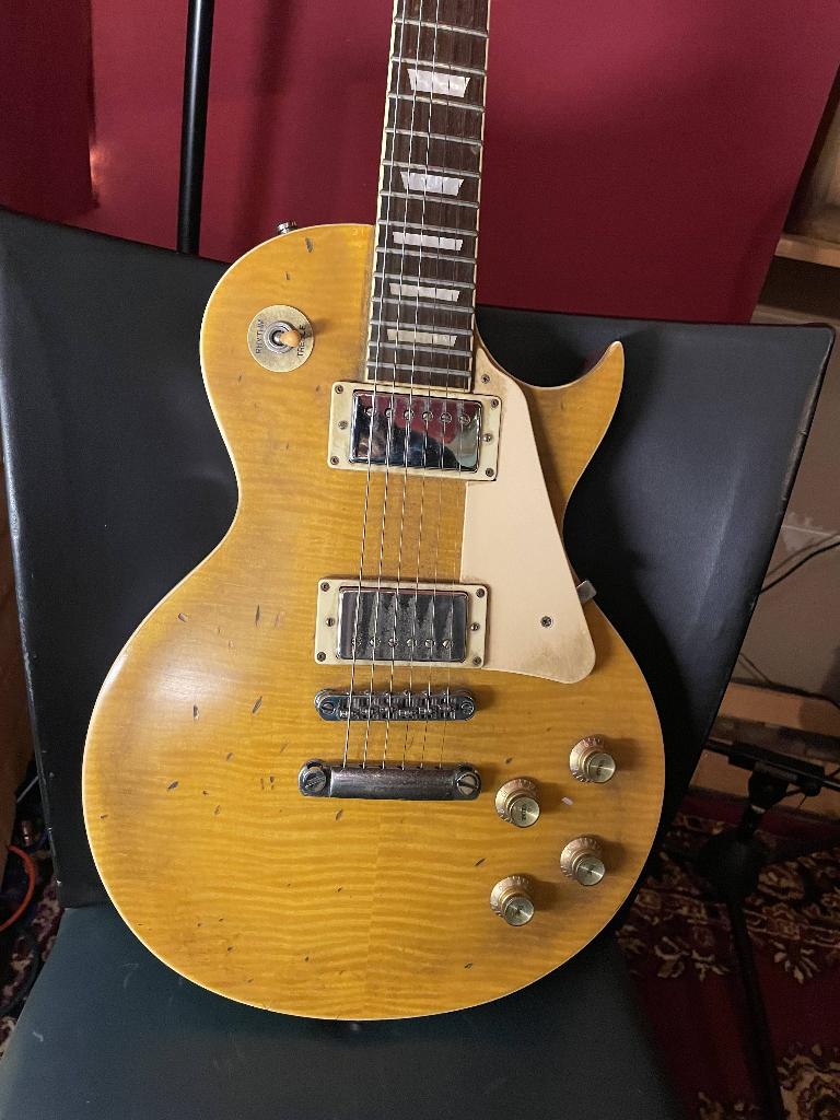 Vintage V100AFD Paradise Slash signature met Seymour Duncan, Ophalen of Verzenden, Gebruikt, Solid body, Overige merken