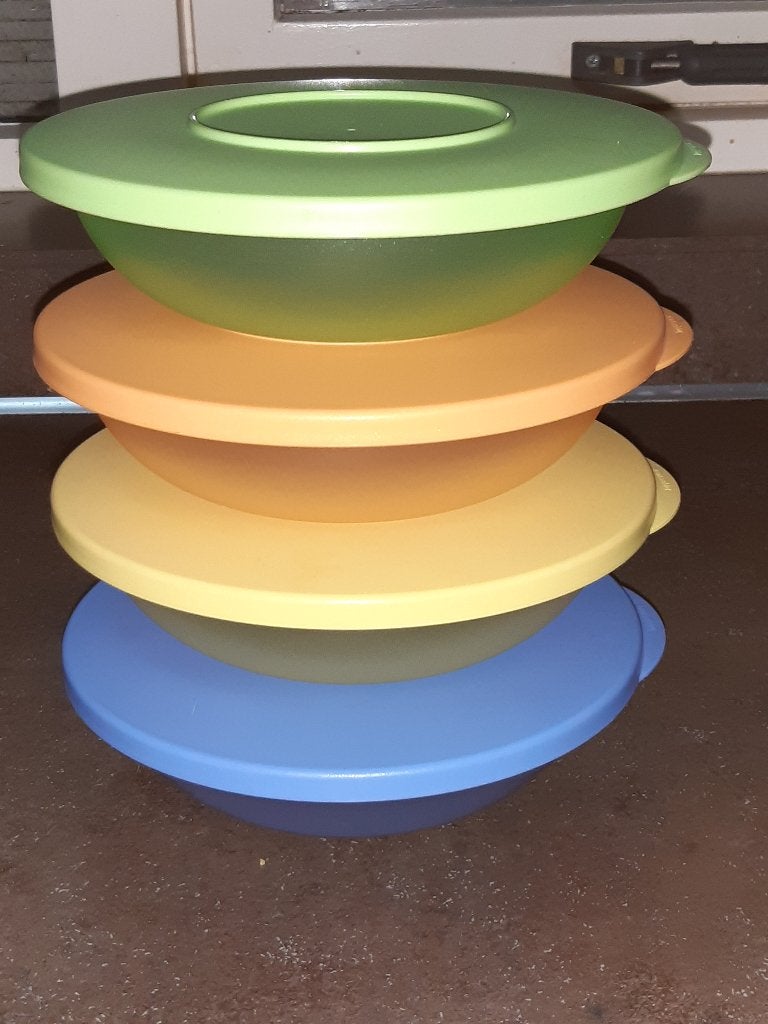 Tupperware trendy voorraad schaaltjes 400 ml, Ophalen of Verzenden, Nieuw, Schaal