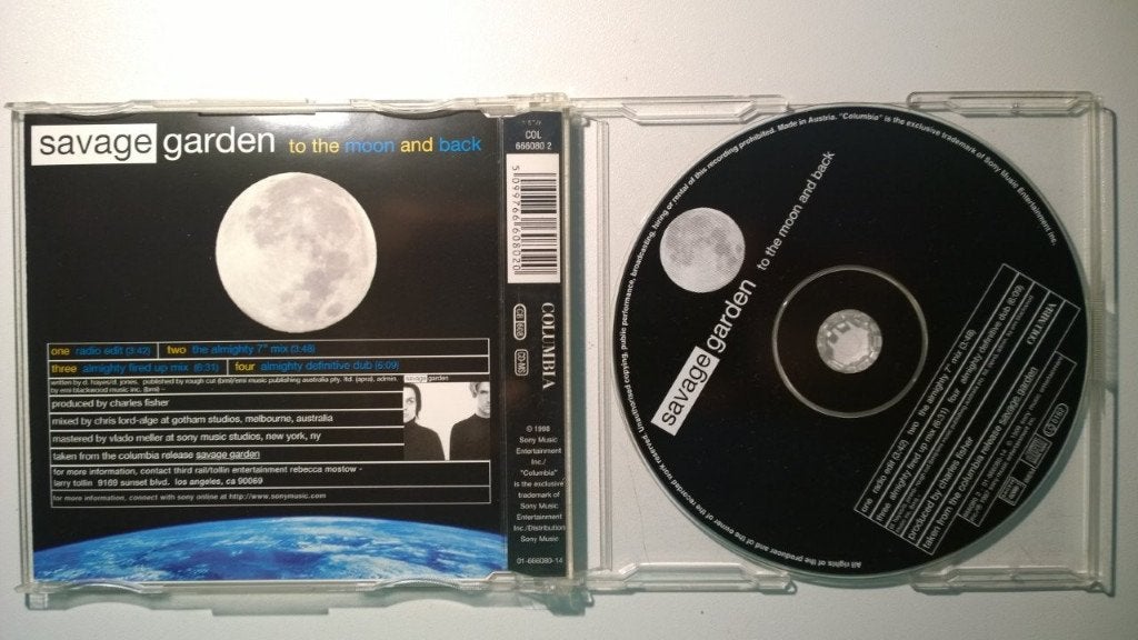 Savage Garden - To The Moon And Back, Ophalen of Verzenden, Zo goed als nieuw, Pop