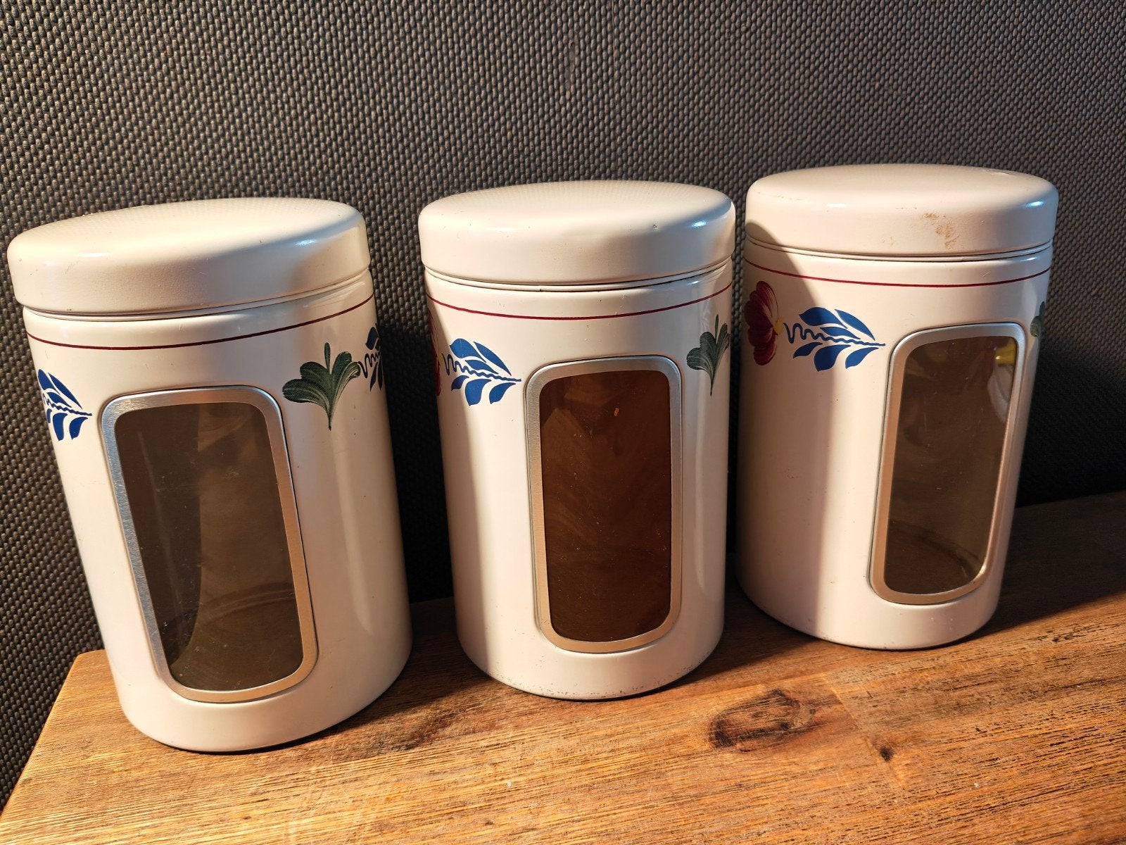 Boch & Brabantia Boerenbont voorraadblikken, Ophalen of Verzenden, Gebruikt