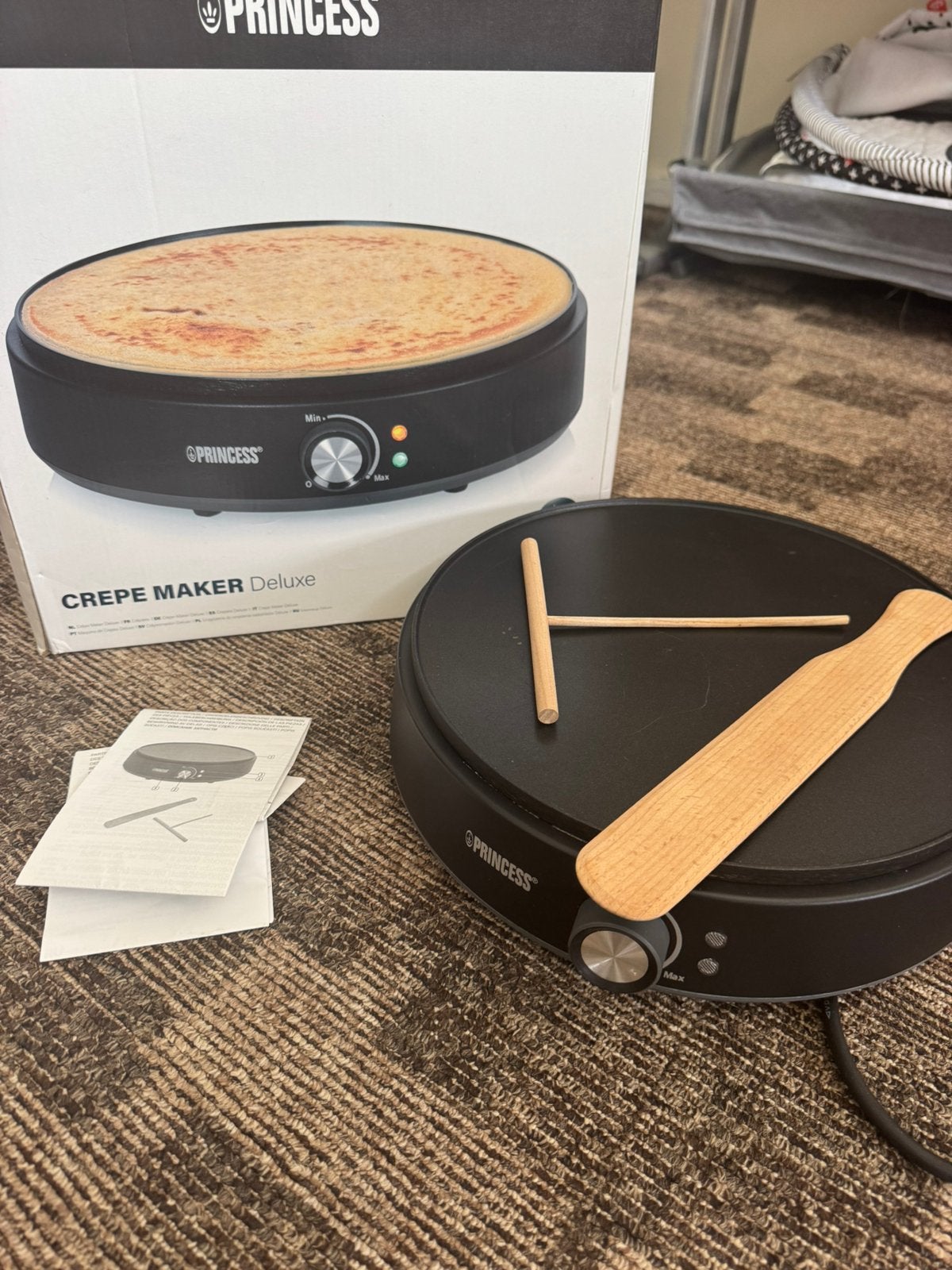 Crepe maker, Ophalen