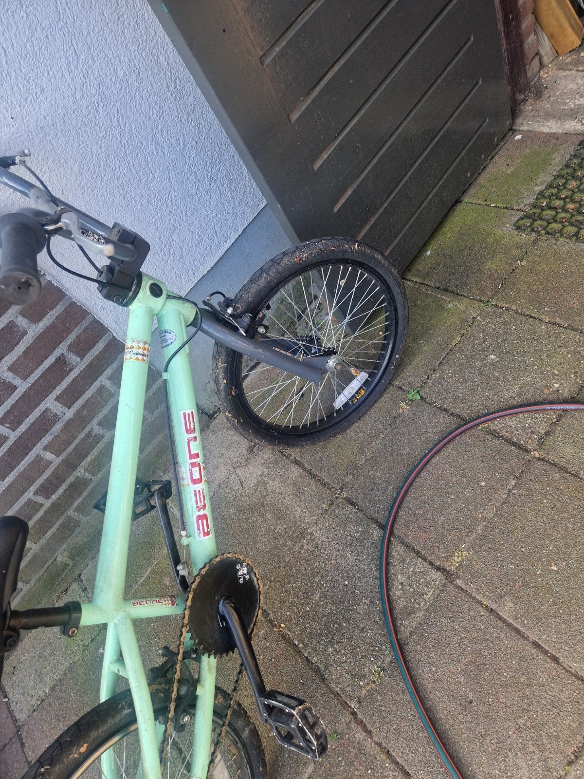 BeOne BMX fiets - Groen - Gebruikt, Staal, Velgrem, V-brakes, Ophalen of Verzenden