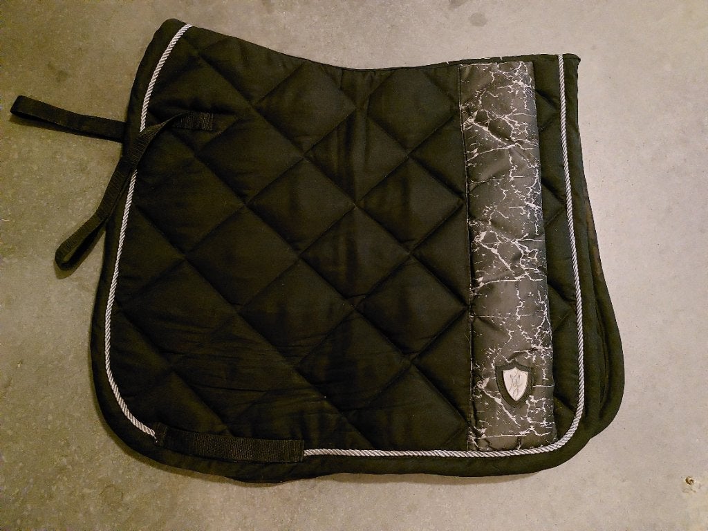 Dekje full dressuur, Dieren en Toebehoren, Paarden en Pony's | Dekens en Dekjes, Full (L), Gebruikt, Overige materialen, Ophalen of Verzenden