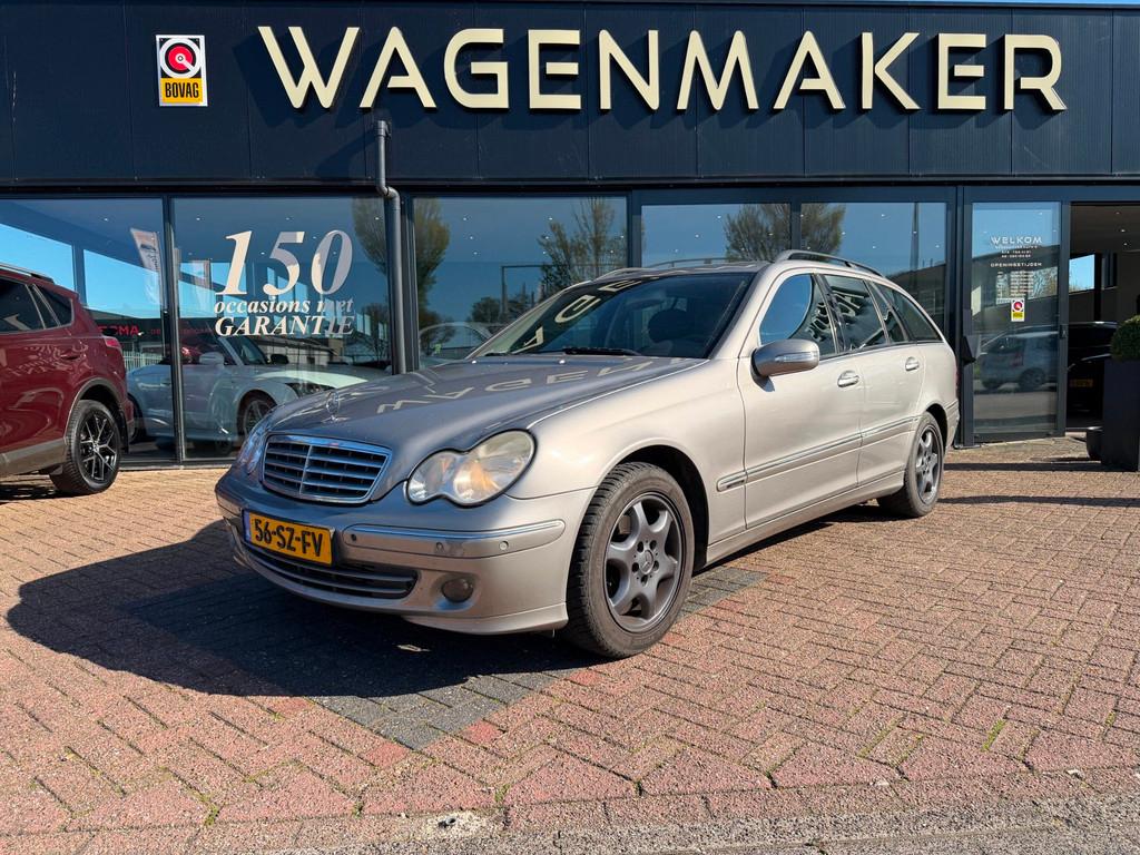 Mercedes-Benz C-klasse Combi 180 K. Elegance AUT|Clima|Cruis, Auto's, Mercedes-Benz, Bedrijf, Te koop, C-Klasse, ABS, Airbags