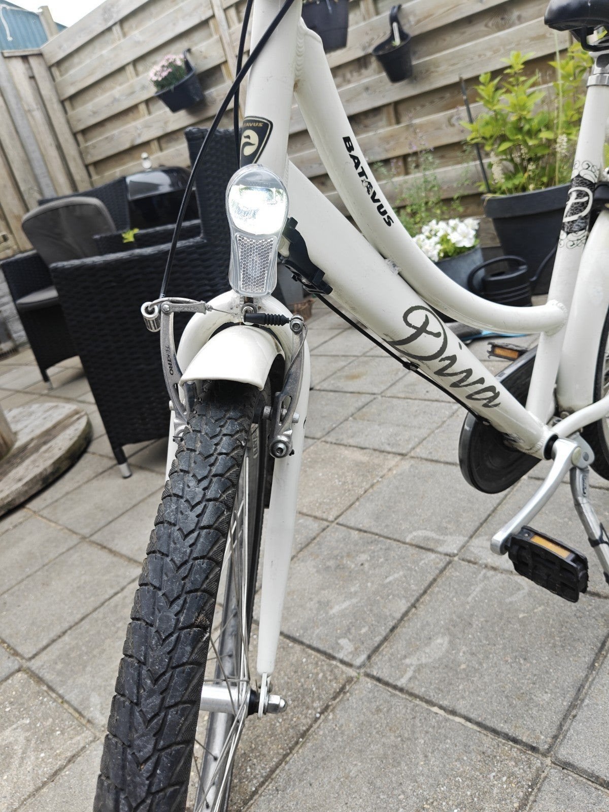 Batavus Diva Damesfiets 26 inch, Ophalen, Velgrem, Batavus, Zo goed als nieuw