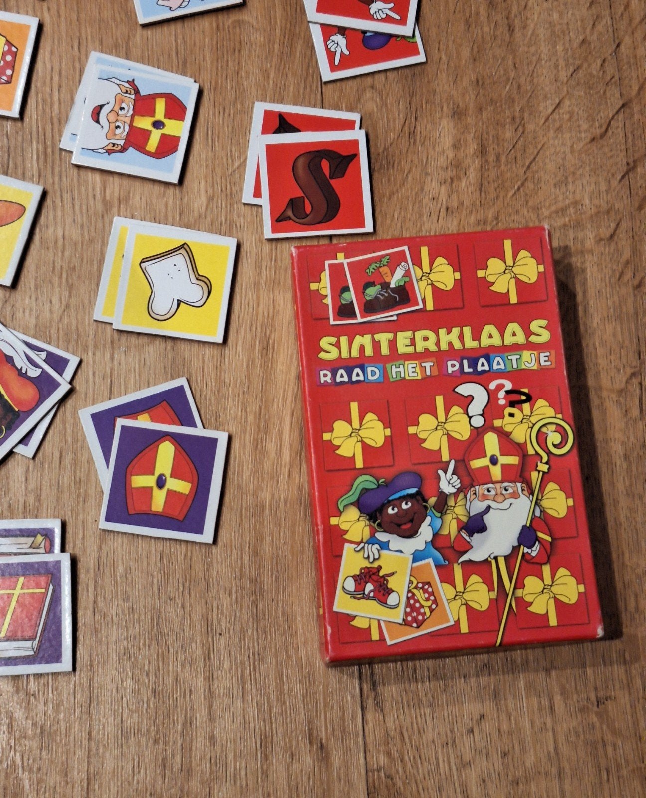 Sinterklaas memory. met originele Pieten. compleet, Ophalen of Verzenden