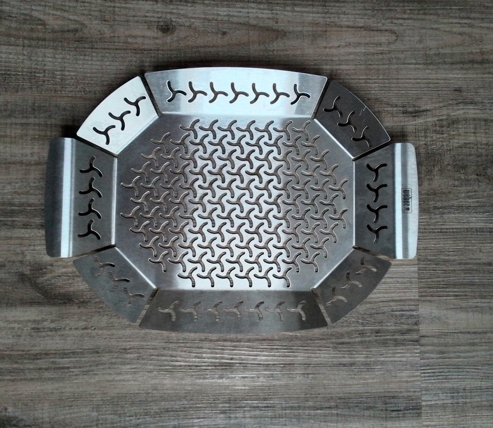 Weber grillkorf, Ophalen of Verzenden, Zo goed als nieuw, WEBER BBQ
