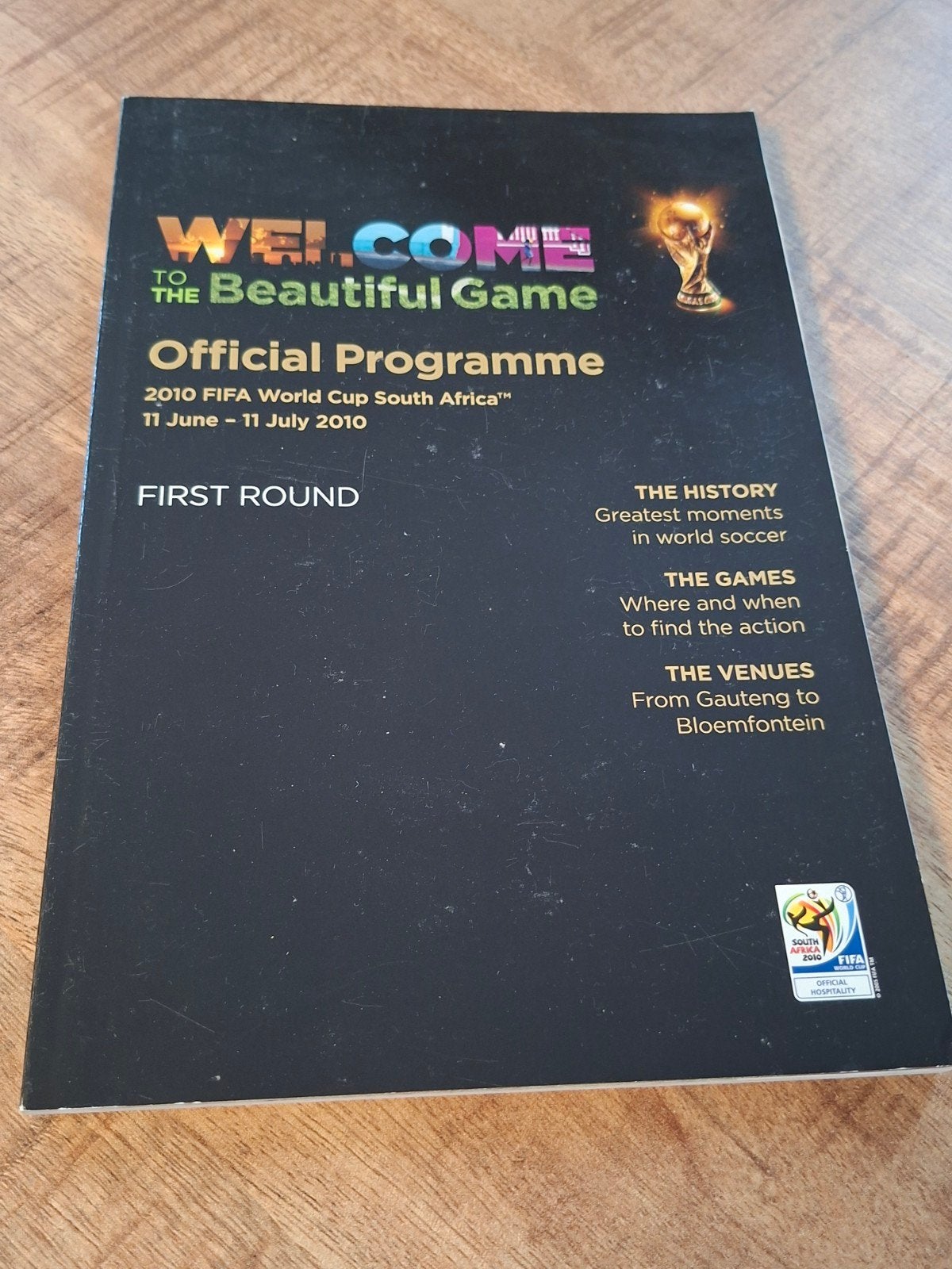 WK Voetbal 2010 Officiele Programma Magazine, Ophalen of Verzenden, Buitenlandse clubs, Boek of Tijdschrift
