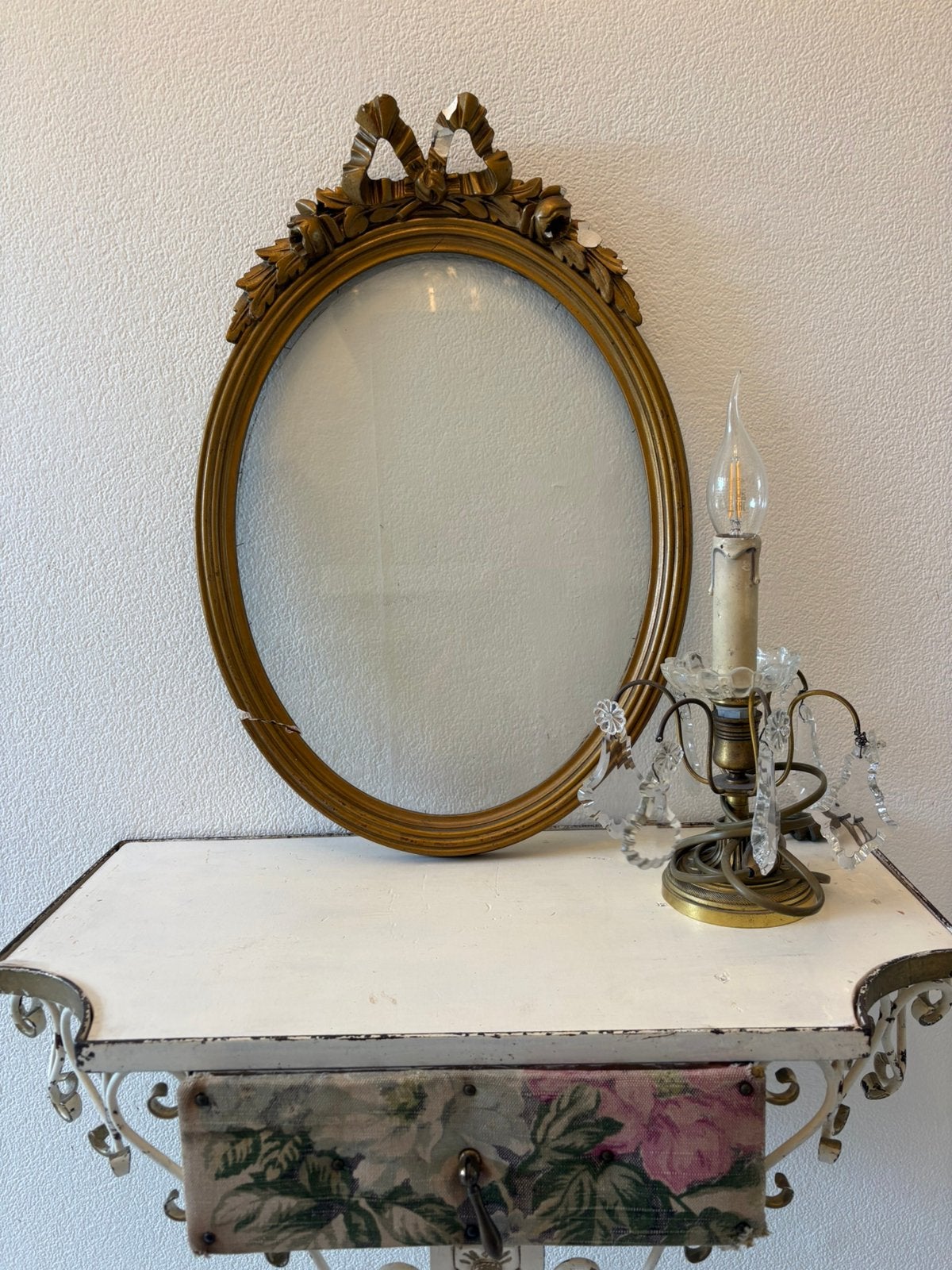 Brocante Franse Bois Dore Striklijst, Antiek en Kunst, Ophalen