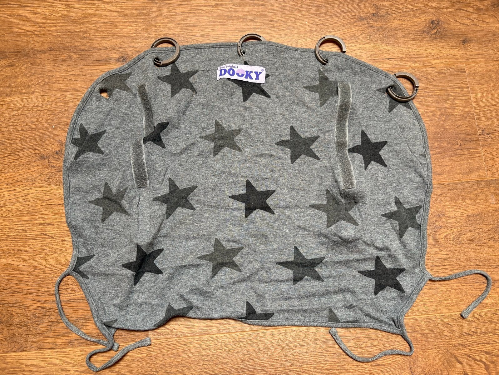 Dooky zonnescherm met sterrenpatroon, Ophalen of Verzenden, Gebruikt, Kinderwagen, Overige merken