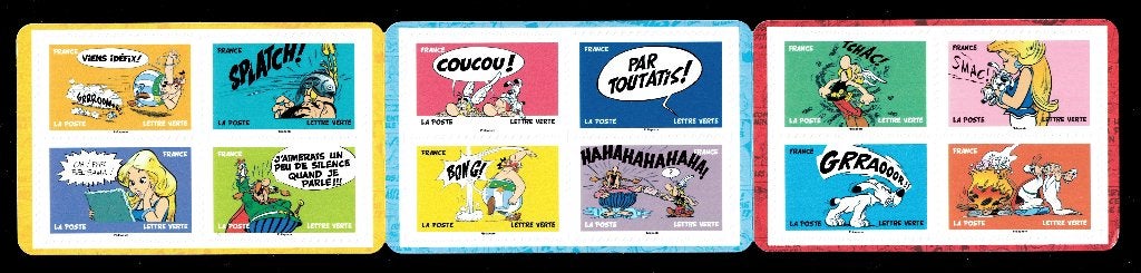 Jaar 2025 Y&T BC 2542 Carnet 12 timbres - Astérix - Lettre v, Postzegels en Munten, Ophalen of Verzenden, Postfris