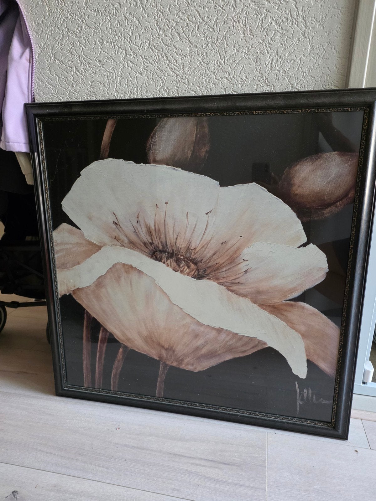 Ingelijste poster., Ophalen, Zo goed als nieuw, 75 tot 100 cm, Foto of Poster